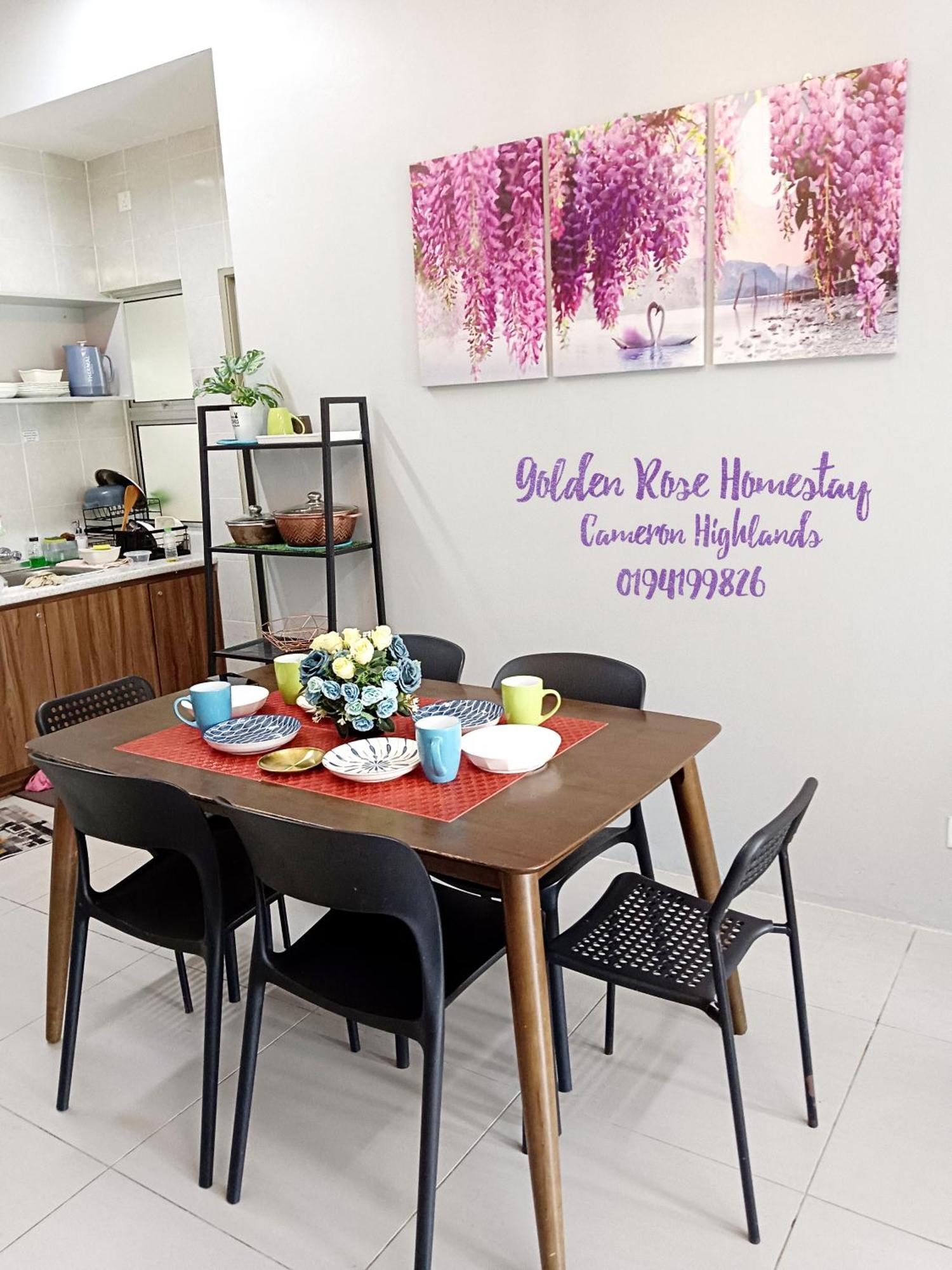 Golden Rose Homestay Cameron Highlands Brinchang Exterior foto